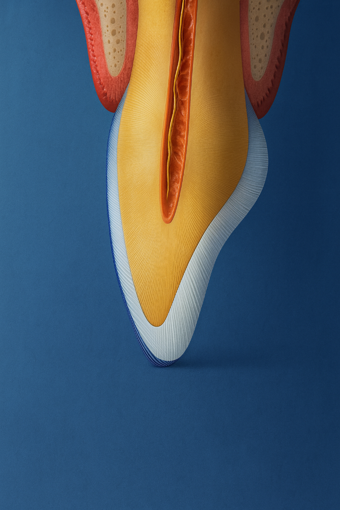 Preserve — anatomical tooth cross-section